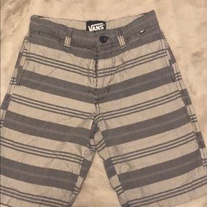 Vans shorts size 8 boys
